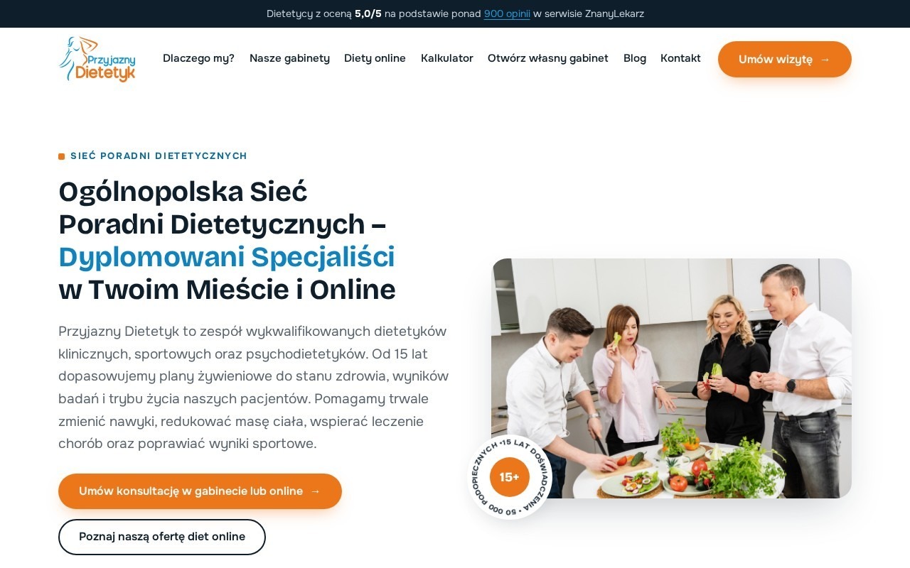 Podgląd strony przyjazny-dietetyk.pl